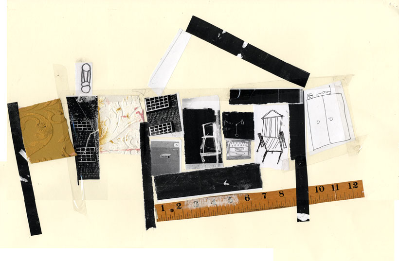 Stevie Cohen. Architecture Collages